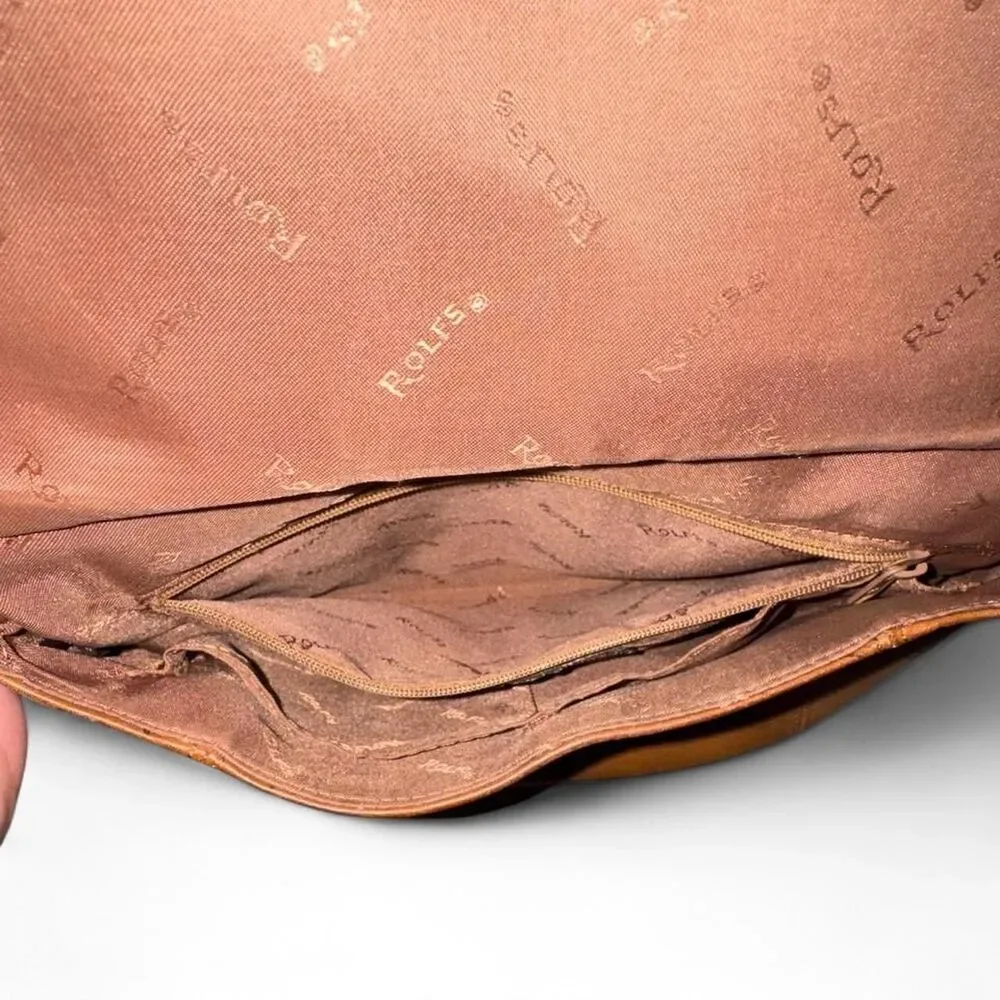 Rolfs Vintage Tan Leather Purse